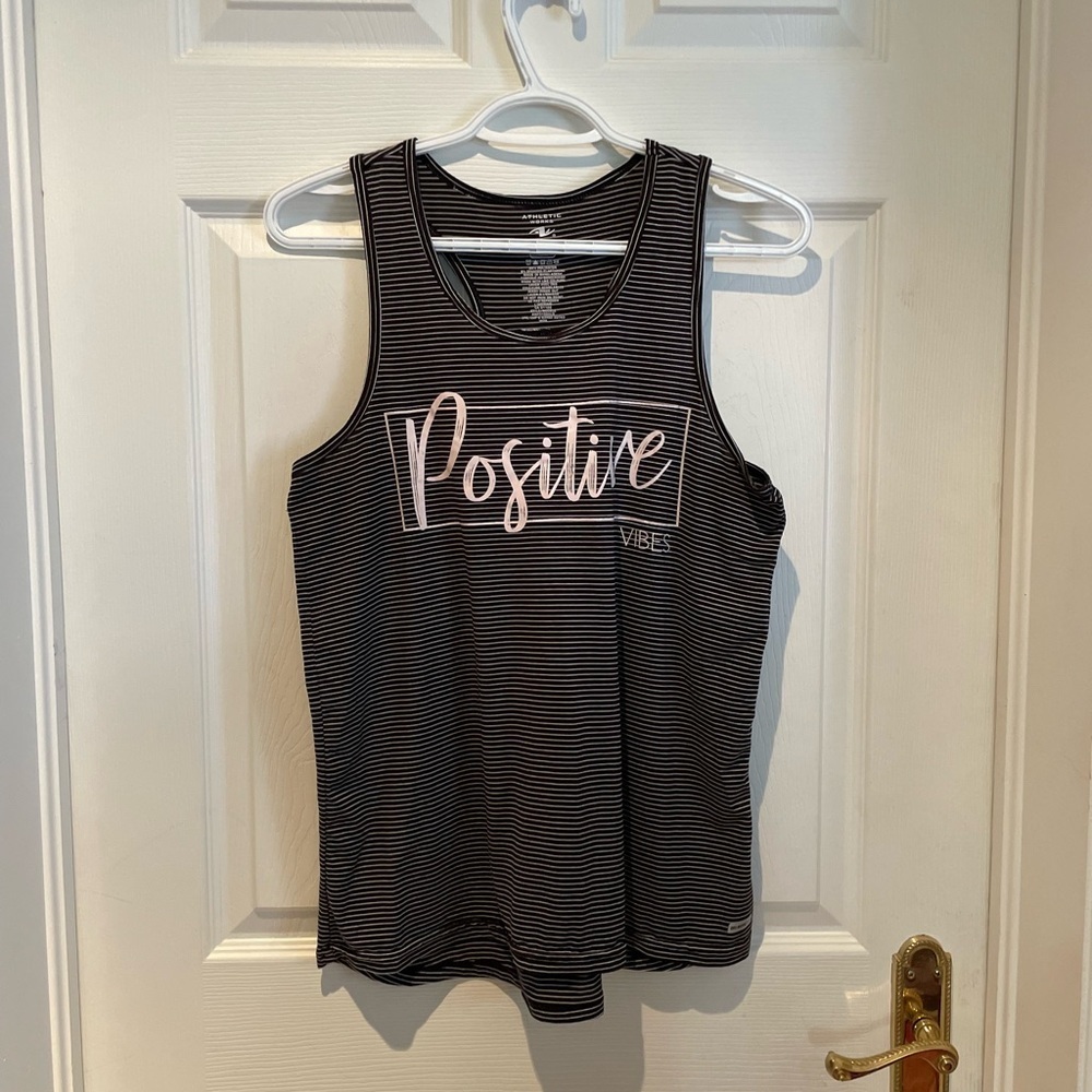 Positive vibes tank top
